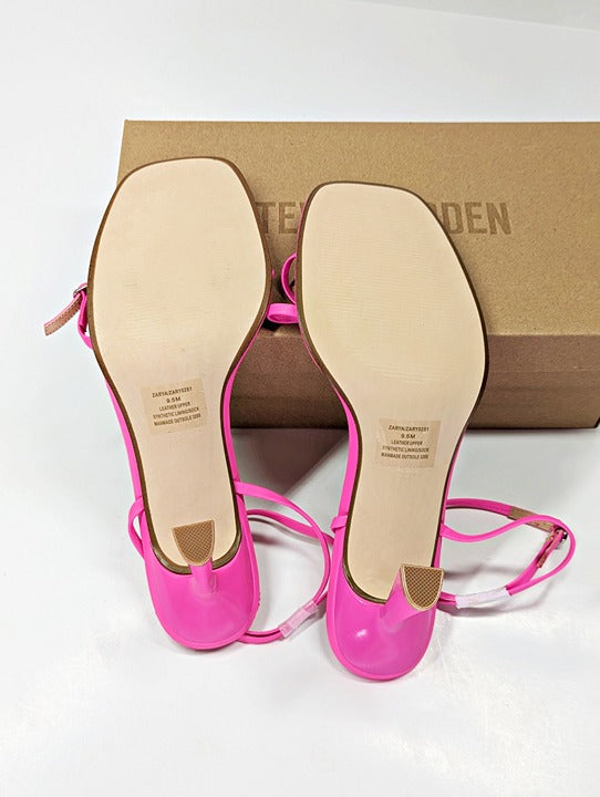 Steve Madden Women's Zarya Strappy Flared-Heel Sandals Size 9.5 (MSRP $99)