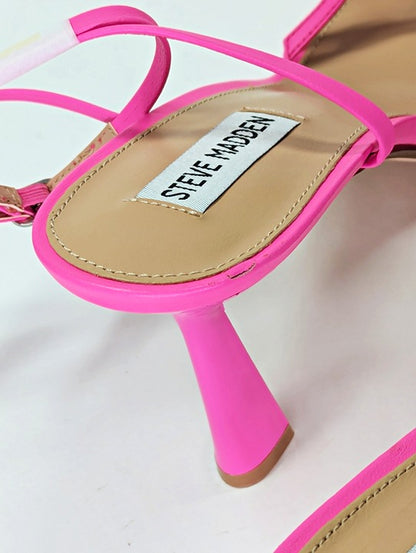 Steve Madden Women's Zarya Strappy Flared-Heel Sandals Size 9 (MSRP $99)