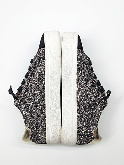 NWOB Vintage Havana Sumter Star Glitter Platform Sneakers Size 6 (MSRP $125)