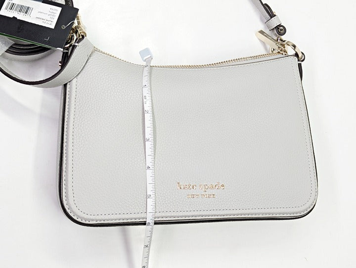 Kate Spade New York Hudson Pebbled Leather Convertible Crossbody (MSRP $248)