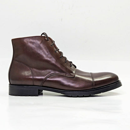 The Men's Store at Bloomingdale's Men's Lace Up Cap Toe Boots Size 10 MSRP $220