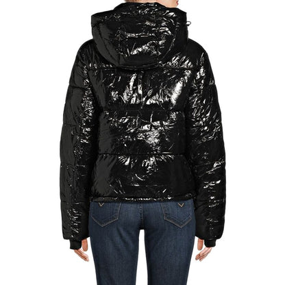 S13 Women's Lexie Black Hooded Water-Resistant Puffer Coat Size S (MSRP $300)