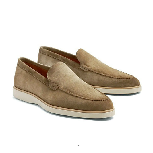 NWOB Magnanni Men's Lourenco Suede Sneaker Loafers Size 10 (MSRP $475)