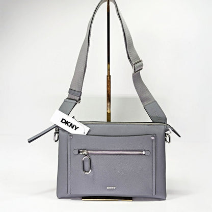 DKNY Nala Women's Small Crossbody Bag in Dark Gray (MSRP $168)