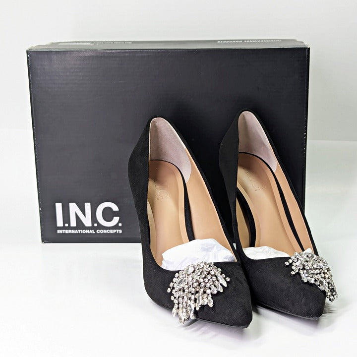 I.N.C. International Concepts Women's Saija Black Pumps Size 6 (MSRP $120)
