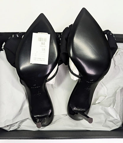 Giuseppe Zanotti Intriigo Alexandrine 90 Embellished Sandals Size 37 MSRP $1,195