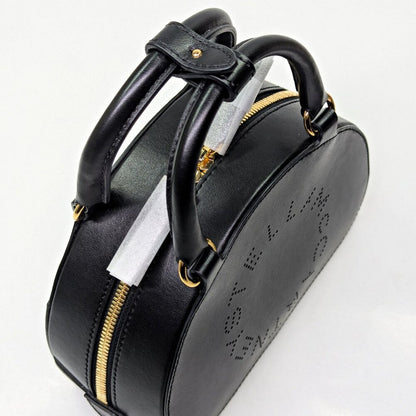 Stella McCartney Logo Top Handle Crossbody Bag in Black (MSRP $995)
