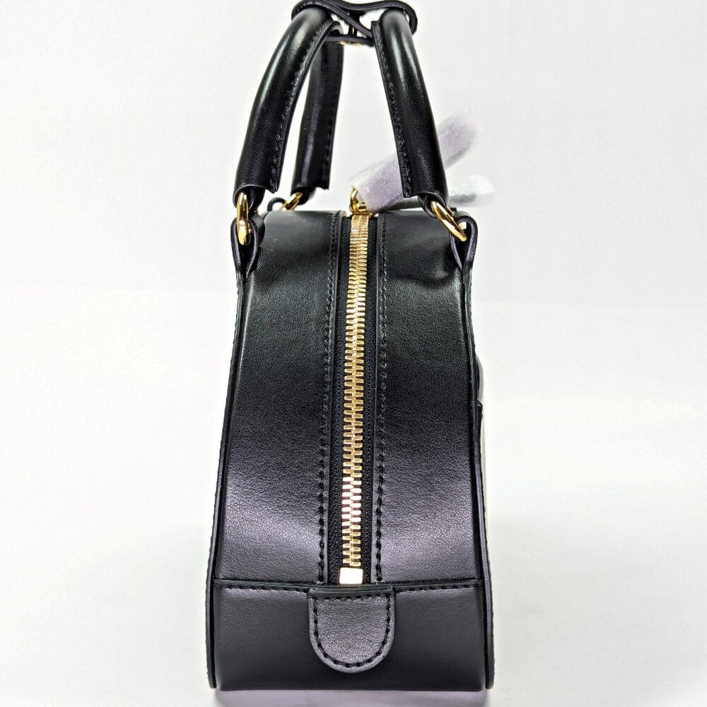 Stella McCartney Logo Top Handle Crossbody Bag in Black (MSRP $995)