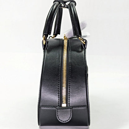 Stella McCartney Logo Top Handle Crossbody Bag in Black (MSRP $995)