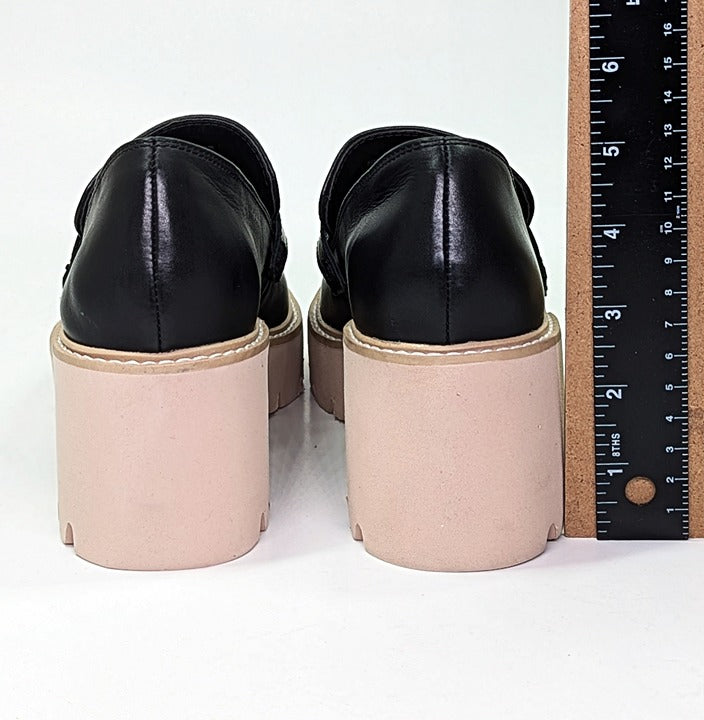 Dolce Vita Halona Women's Classic Loafer Chunky Lug Sole Size 7 (MSRP $130)