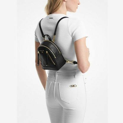 Michael Kors Brooklyn Mini Leather Pebbled Messenger Backpack (MSRP $258)