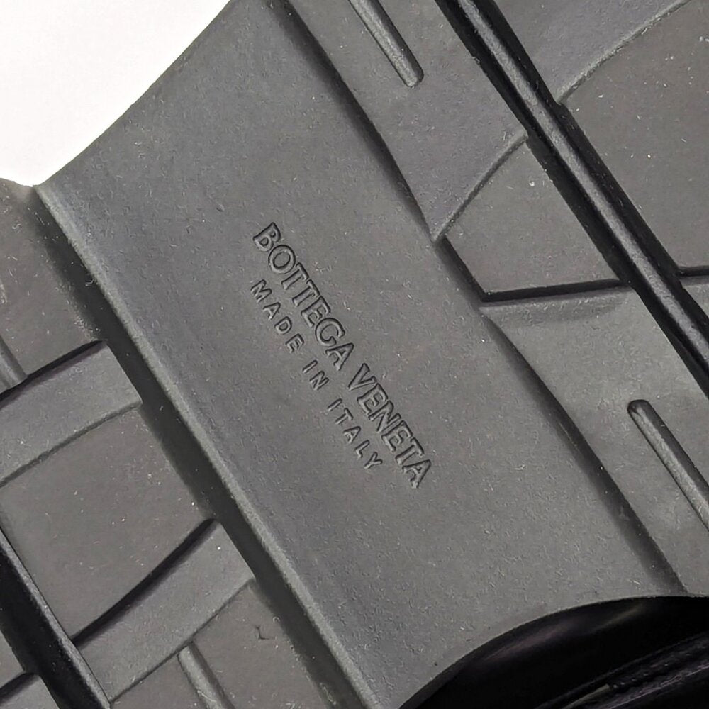 Bottega Veneta Men's Black Leather Slip On Lug Penny Loafers Size 43 MSRP $1,300