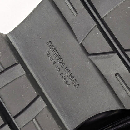 Bottega Veneta Men's Black Leather Slip On Lug Penny Loafers Size 43 MSRP $1,300