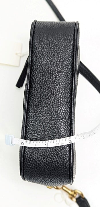 Tory Burch Women's Miller Mini Crossbody Bag in Black (MSRP $298)