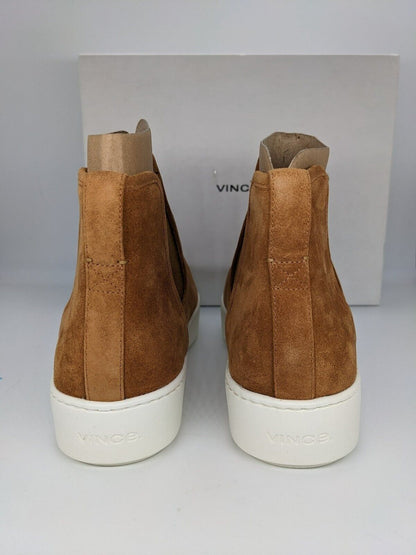 Vince Warren Women's Chelsea Boot Tan Suede Size 10M (MSRP $295)