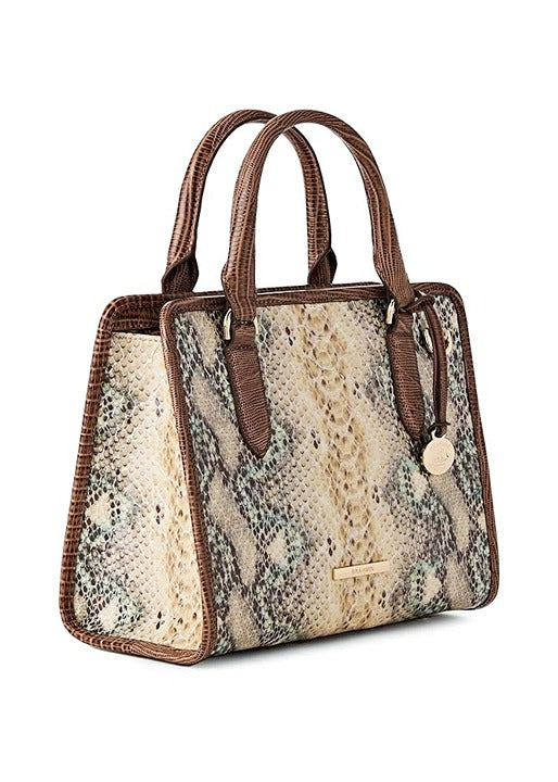 Brahmin Cami Women's Multi Eirwen Leather Satchel Convertible (MSRP $385)