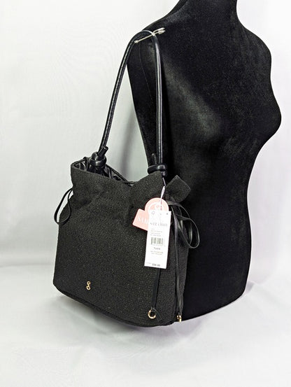 Sam & Libby Brooke Soft Nappa Pull On Drawstring Shoulder Bag (MSRP $98)
