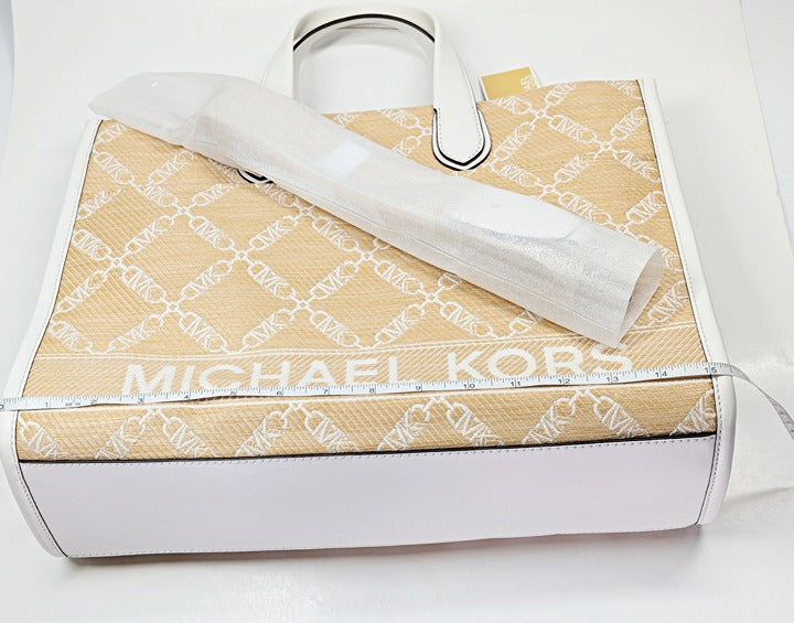 Michael Kors Gigi Logo Large Grab Tote with Shoulder Strap (MSRP $358)