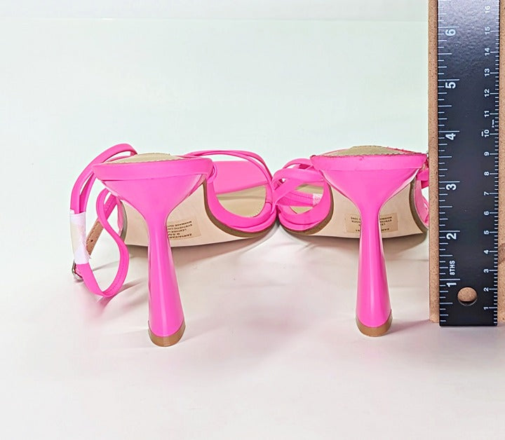 Steve Madden Women's Zarya Strappy Flared-Heel Sandals Size 9.5 (MSRP $99)