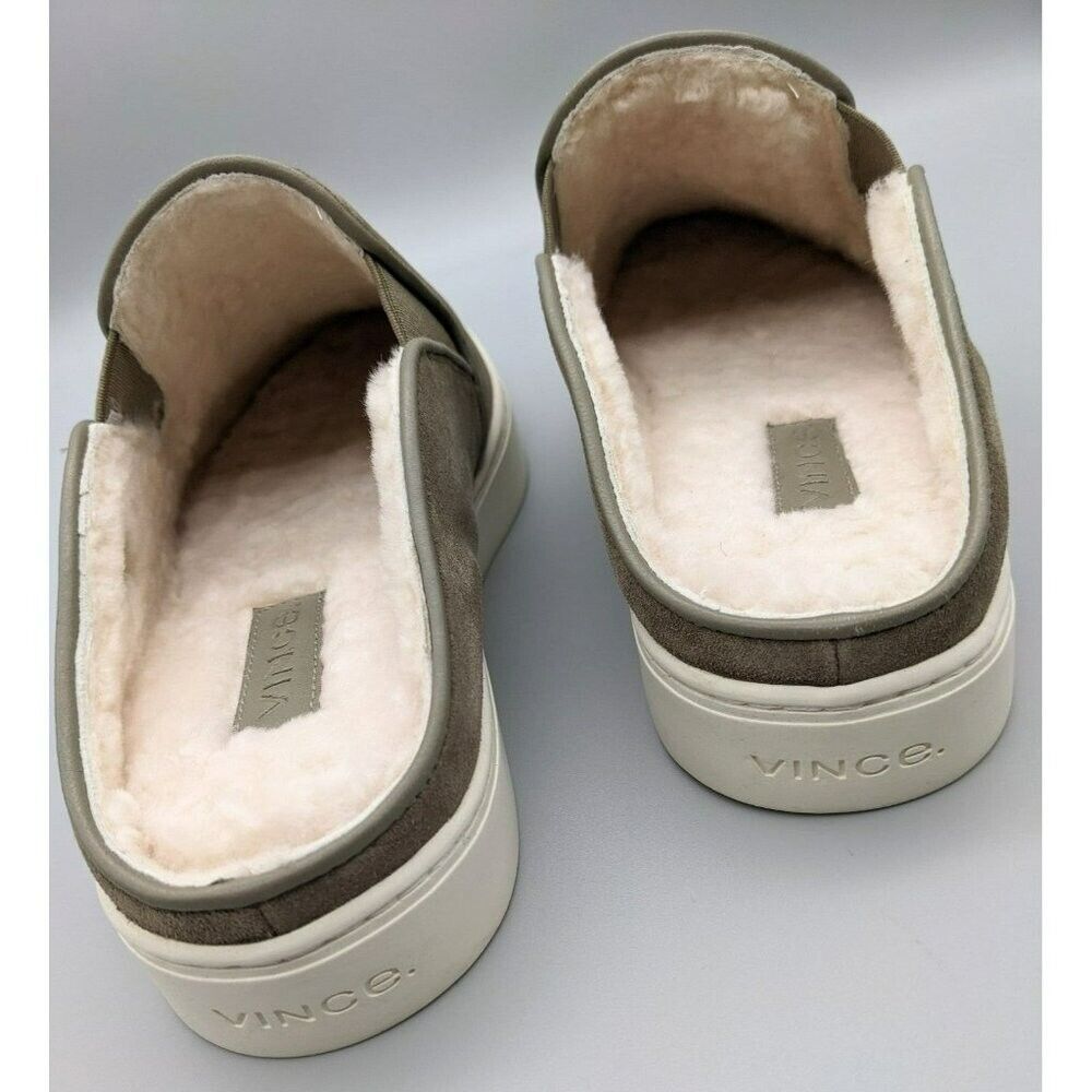 Vince Women's Garvey 2 Flint Suede Slide-on Sneakers Size 7M (MSRP $225)