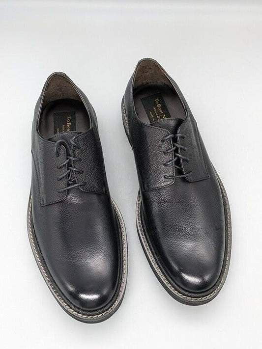 To Boot New York Brookdale Men's Black Leather Oxfords Size 9 M (MSRP $395)