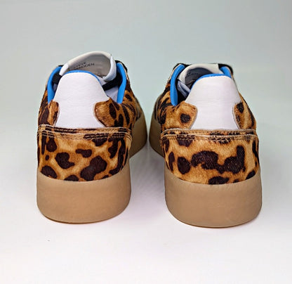 Steve Madden Tux Women's Leopard Calf Hair Sneaker Size 8.5 (MSRP $109)