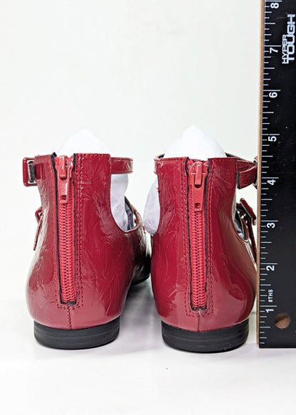 Katy Perry Confidant Mary Jane Women's Flats in Crimson Red Size 7.5 (MSRP $98)