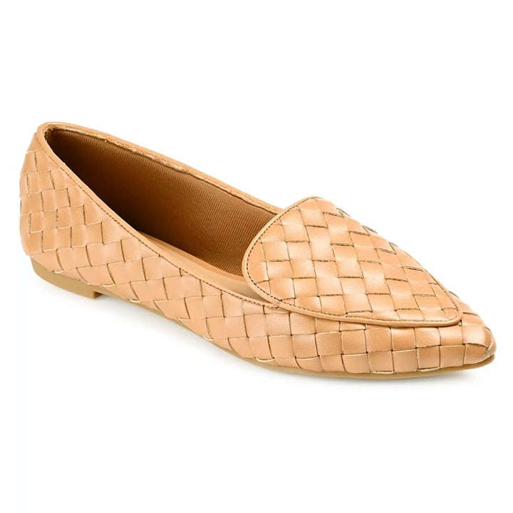 Journee Collection Women's Tru Comfort Foam Misty Flat Tan Size 6.5 (MSRP $49)