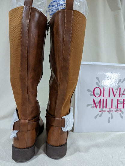 OLIVIA MILLER Valentina Women's Riding Boot Size 7 (MSRP $170)