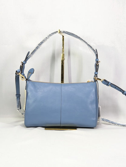 Radley London Dukes Place Open Blue Medium Zip Top Shoulder (MSRP $258)