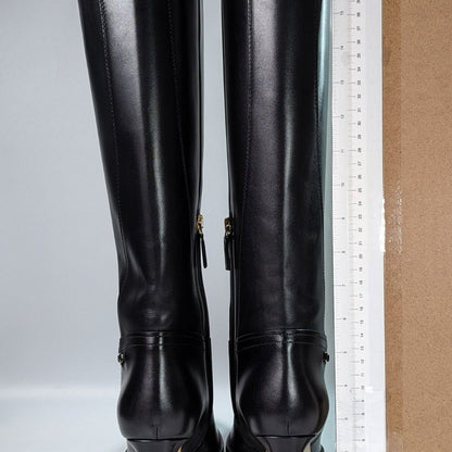 Salvatore Ferragamo Women's Torris Pointed Toe Knee Boots Size 7.5 MSRP $1,690