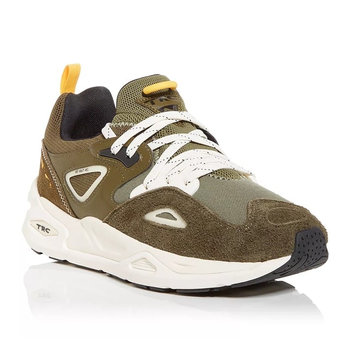 Puma Men's TRC Blaze Safari Low Top Sneakers Olive Suede Size 9.5 US (MSRP $160)